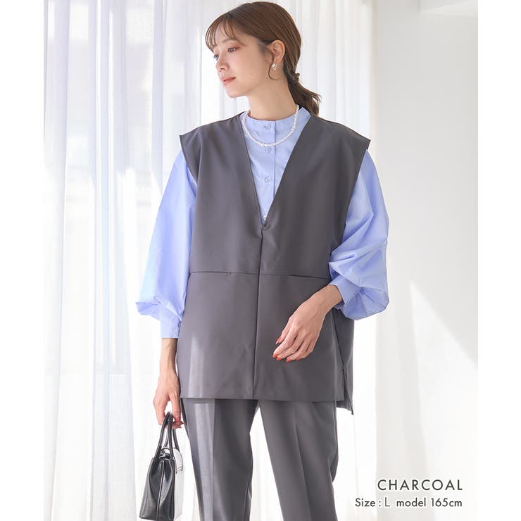 オケージョン ベスト Vネック | Growing Rich | 詳細画像15 