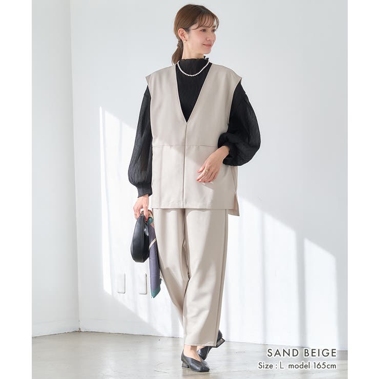 オケージョン ベスト Vネック | Growing Rich | 詳細画像6 