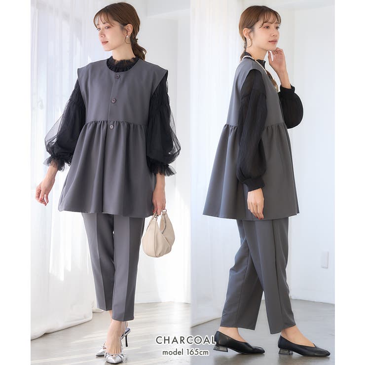 オケージョン ベスト ティアード | Growing Rich | 詳細画像14 