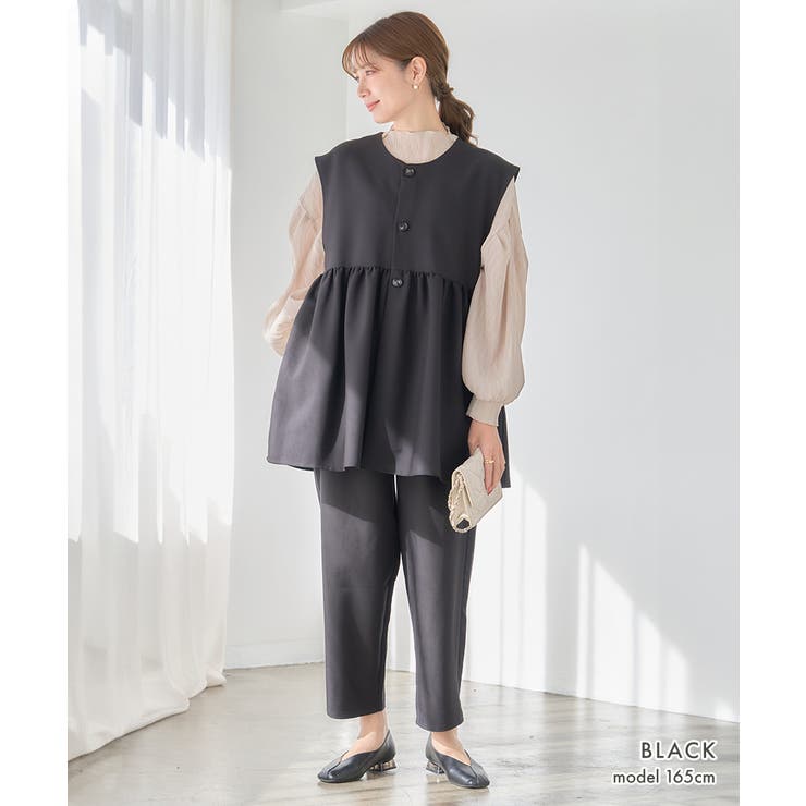 オケージョン ベスト ティアード | Growing Rich | 詳細画像6 