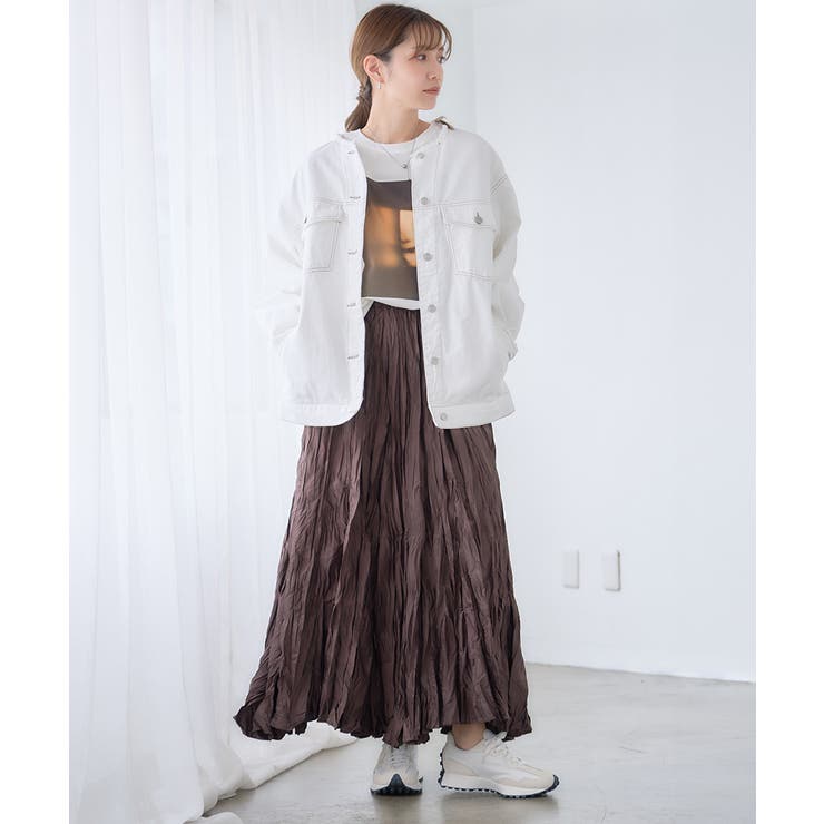 ニュアンス柄 ロンT Tシャツ | Growing Rich | 詳細画像5 