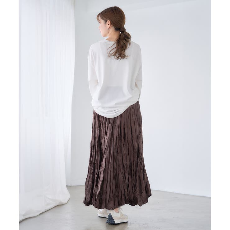 ニュアンス柄 ロンT Tシャツ | Growing Rich | 詳細画像6 