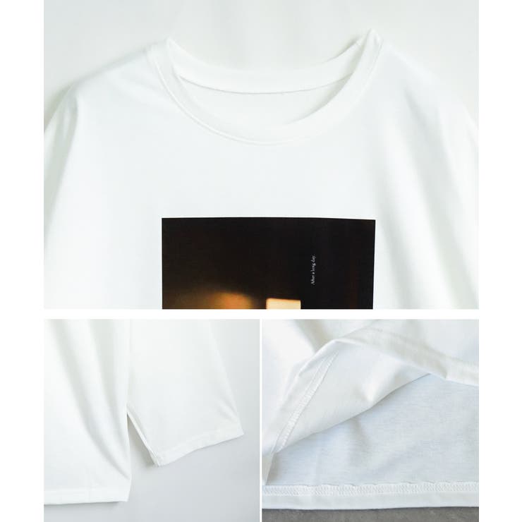 ニュアンス柄 ロンT Tシャツ | Growing Rich | 詳細画像9 