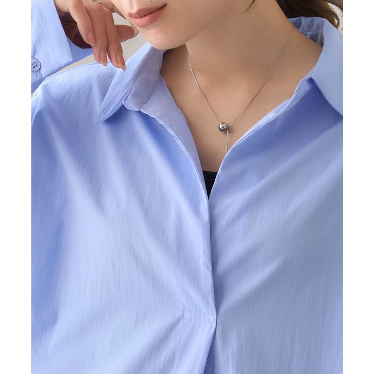 【GROWING RICH】オーバーサイズ スキッパーシャツ[251207] | Growing Rich | 詳細画像5 