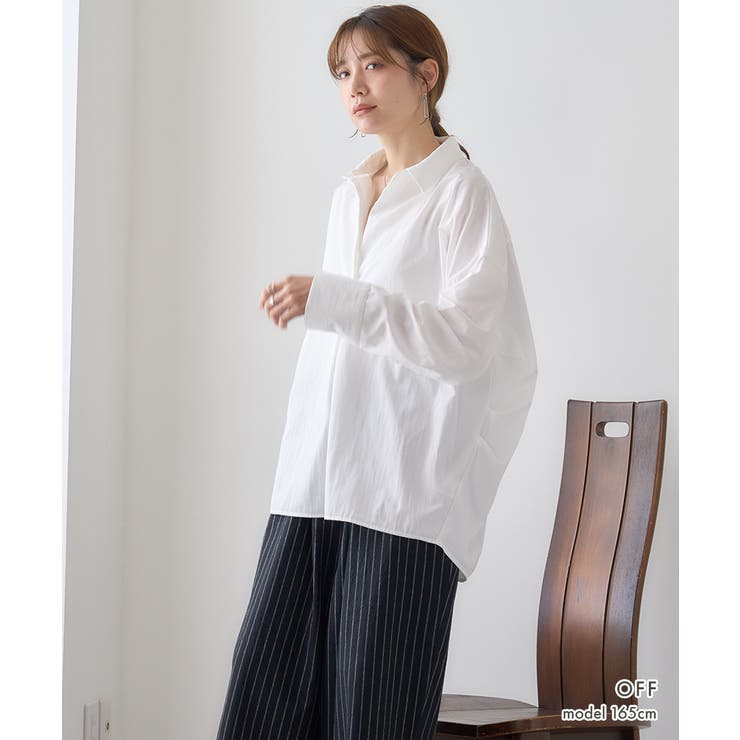 【GROWING RICH】オーバーサイズ スキッパーシャツ[251207] | Growing Rich | 詳細画像8 