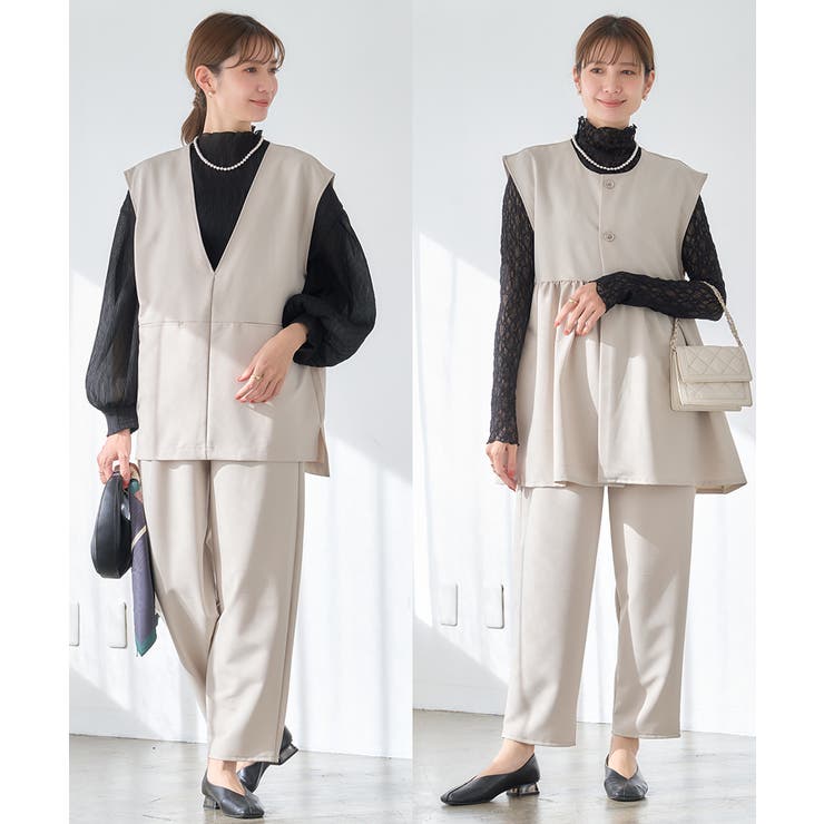 ツイル カーブパンツ[260108] | Growing Rich | 詳細画像7 