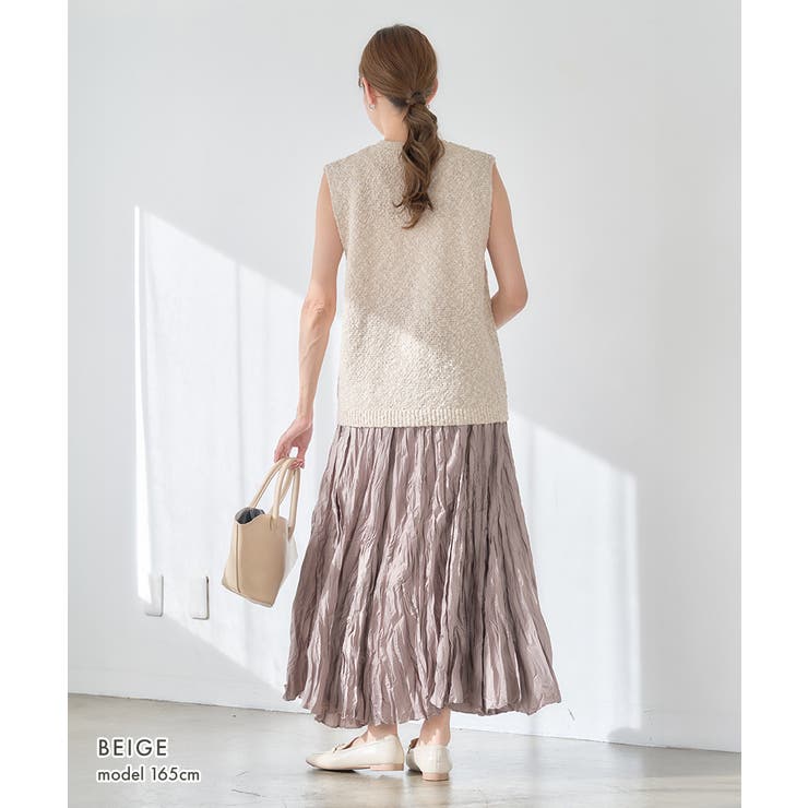 【GROWING RICH】ツイード風MIXスラブベスト[260117] | Growing Rich | 詳細画像11 