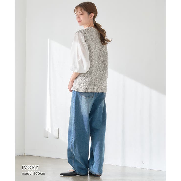 【GROWING RICH】ツイード風MIXスラブベスト[260117] | Growing Rich | 詳細画像8 