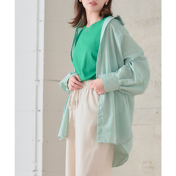 ストライプシャツ シャツ ストライプ | Growing Rich | 詳細画像15 