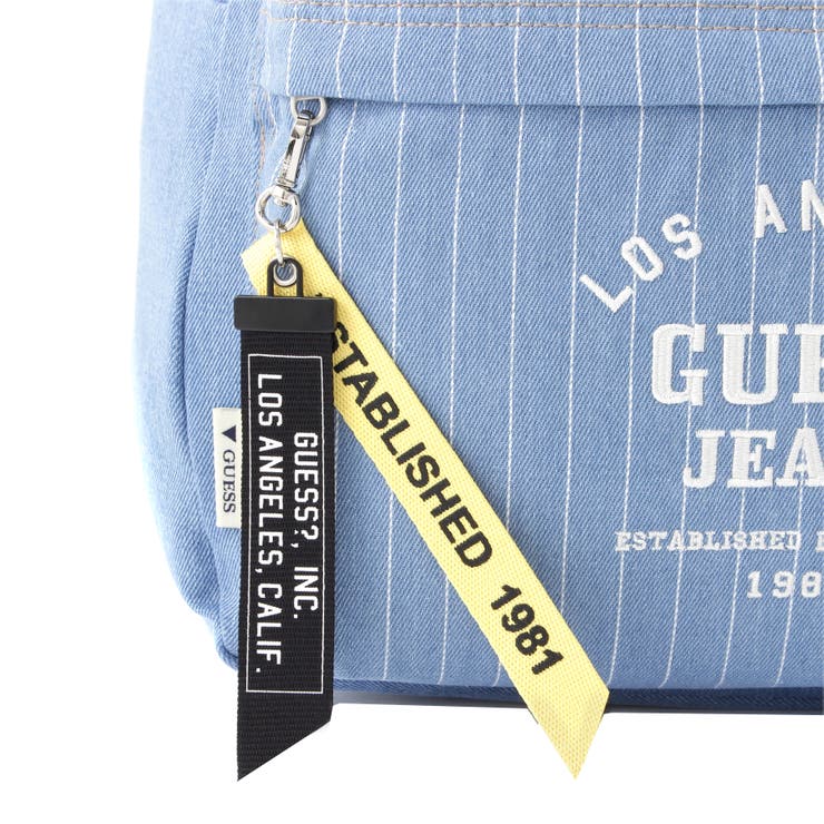 GUESS] EMBROIDERY DENIM BACKPACK[品番：GUEW0001840]｜GUESS【MEN