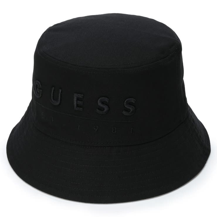 BLA | [GUESS] Logo Nola Rain Hat | GUESS【MEN】