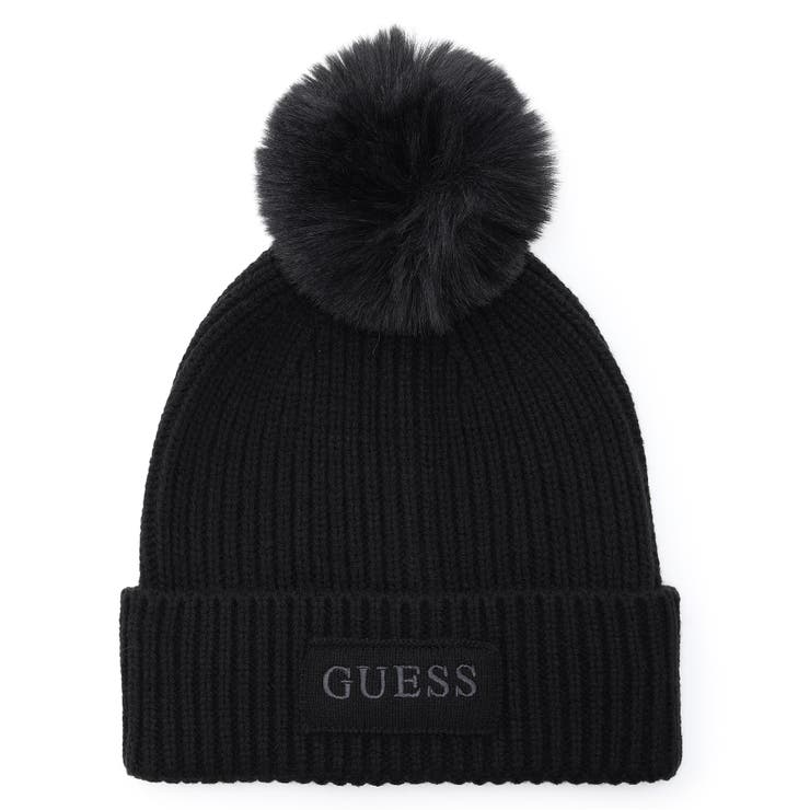 BLA | [GUESS] AMORETTE Knit Beanie | GUESS【WOMEN】