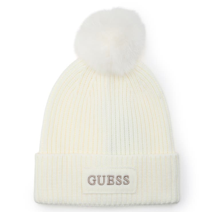OFF | [GUESS] AMORETTE Knit Beanie | GUESS【WOMEN】