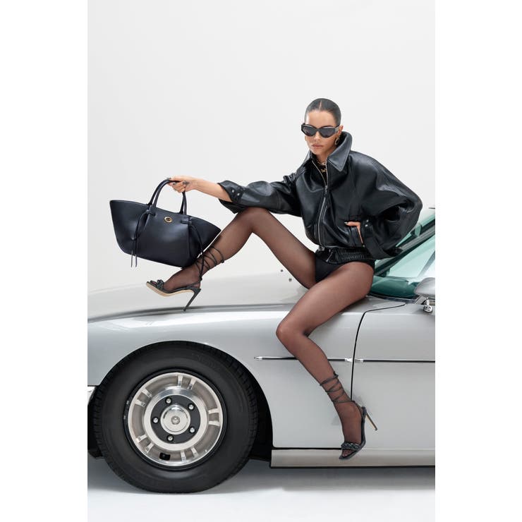 BLA | [GUESS] ALLEGRA Satchel | GUESS【WOMEN】