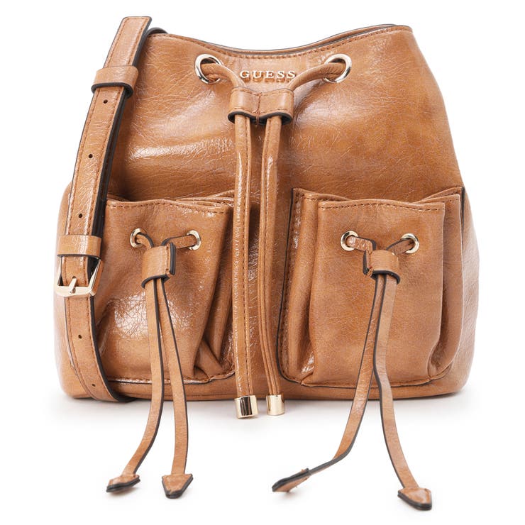 COG | [GUESS] THEODORA Drawstring Bucket Bag | GUESS【WOMEN】
