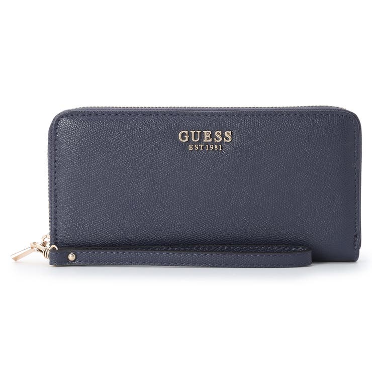 MID | [GUESS] AMORETTE Large Zip Around | GUESS【WOMEN】