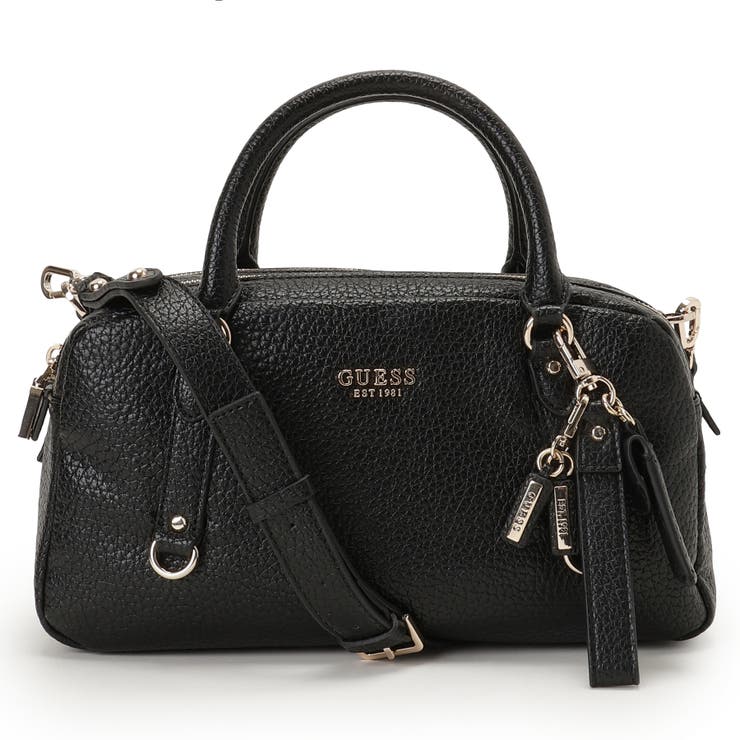 BLA | [GUESS] MARSHA Box Satchel | GUESS【WOMEN】