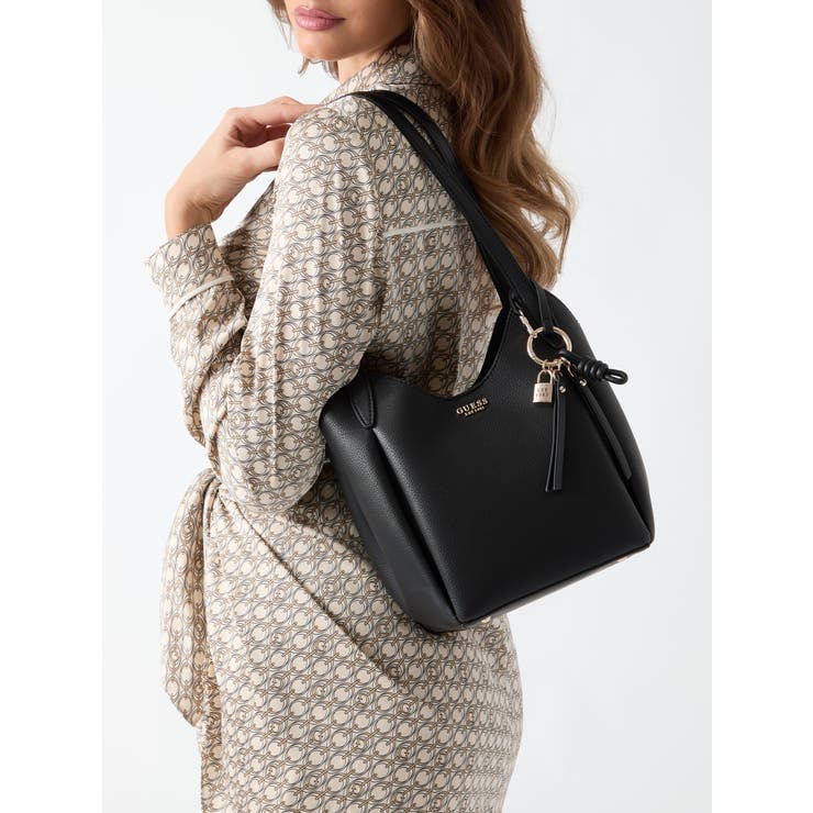 BLA | [GUESS] MELODY Bucket Bag | GUESS【WOMEN】