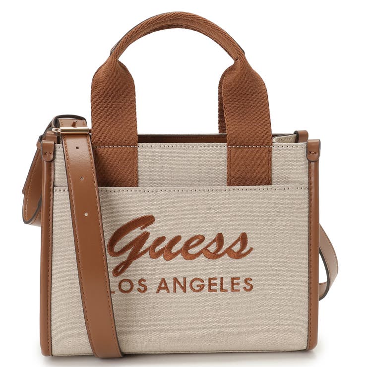 NAT | [GUESS] JACKIE Mini Tote | GUESS【WOMEN】