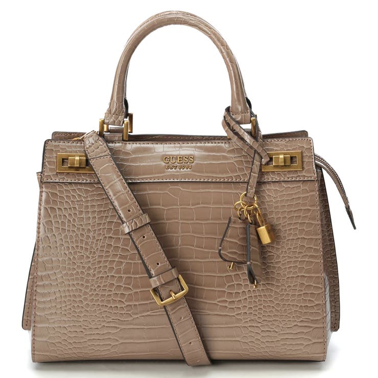 GUESS] KATEY CROC Luxury Satchel[品番：GUEW0007148]｜GUESS【WOMEN