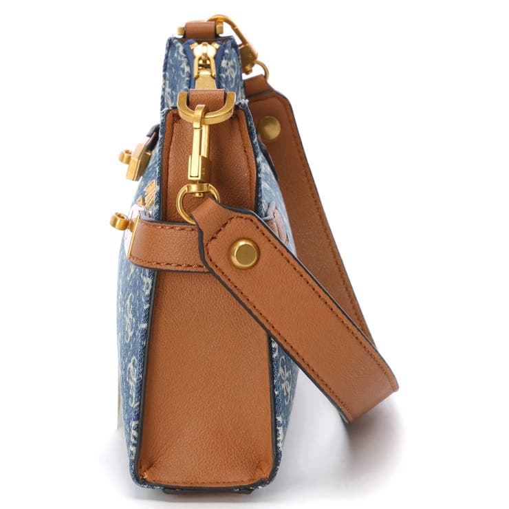 GUESS] ZADIE LOGO Top Zip Shoulder Bag[品番：GUEW0007150