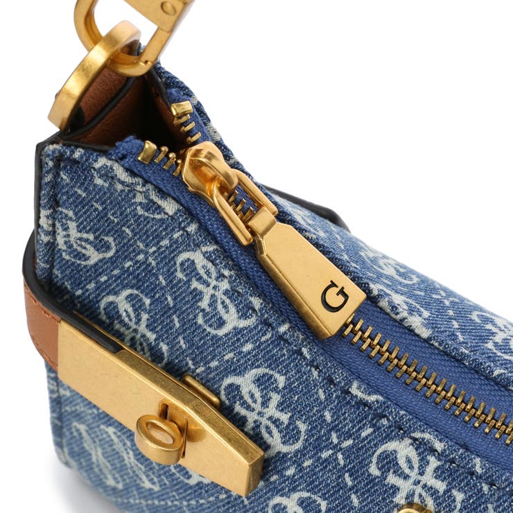 GUESS] ZADIE LOGO Top Zip Shoulder Bag[品番：GUEW0007150
