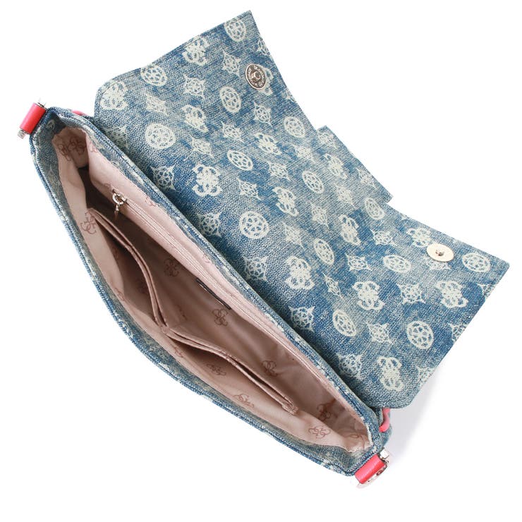 [GUESS] BRIGHTSIDE Denim Shoulder Bag[品番：GUEW0004931]｜GUESS【WOMEN】（ゲス）の