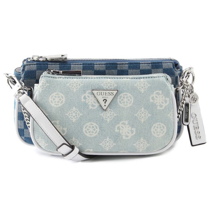 Arie double pouch crossbody guess new arrivals