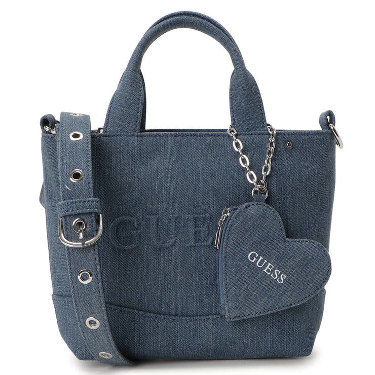 DEN | [GUESS] SASHA Mini Tote | GUESS【WOMEN】