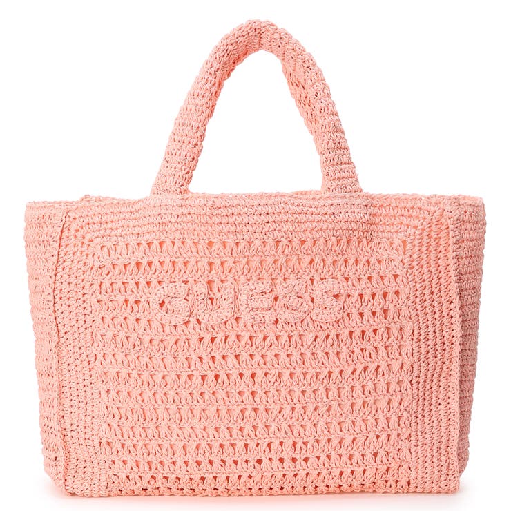 A314 | [GUESS] LOGO Embro Beach Bag トートバッグ | GUESS【WOMEN】