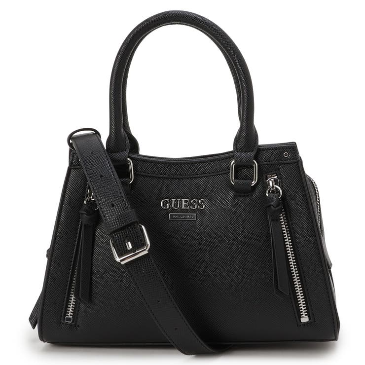 BLA | [GUESS] WRENLEY Small Satchel ハンドバッグ | GUESS【WOMEN】