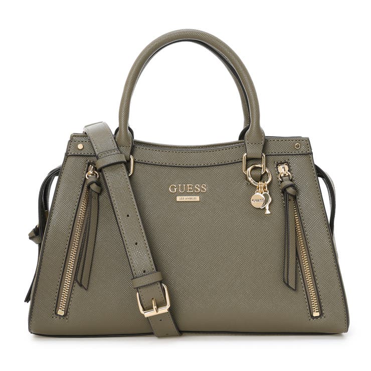 OLV | [GUESS] WRENLEY Satchel | GUESS【WOMEN】