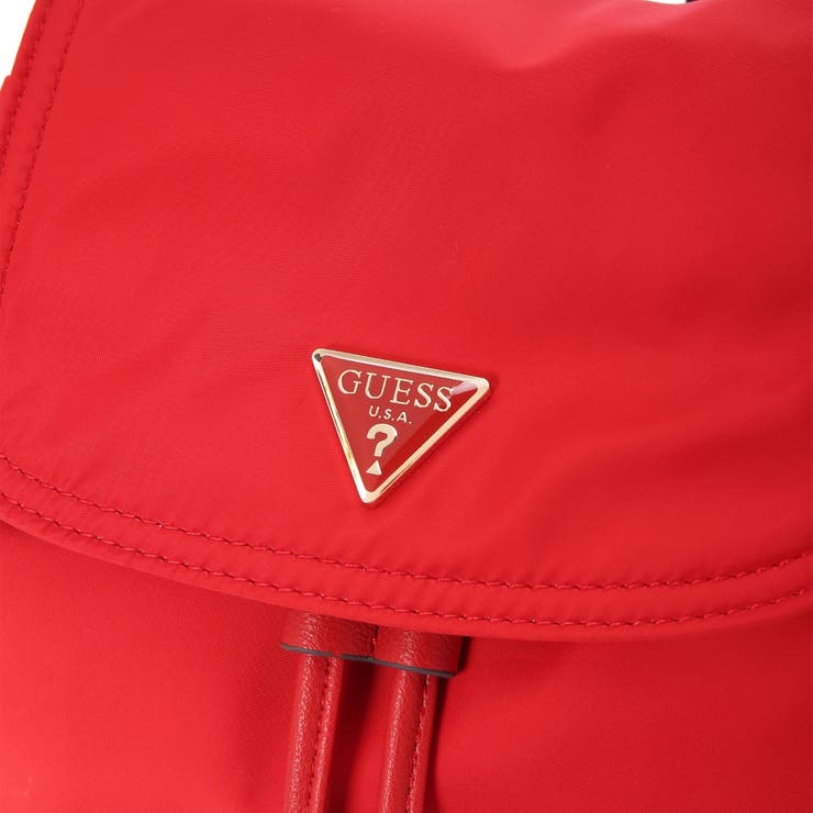 guess mini backpack red Women's Peony Shine Micro Poppy One Size : Buy Online at Best Price in KSA serving up sharp details with unisex Small Backpack Guess Book Bag