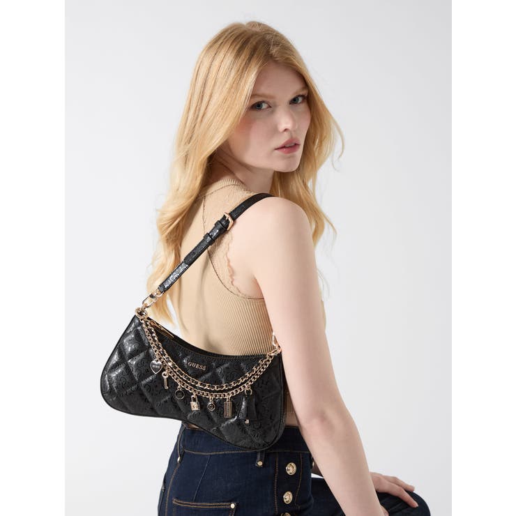 [GUESS] LIBBY Shoulder Bag ハンドバッグ | GUESS【WOMEN】 | 詳細画像1 