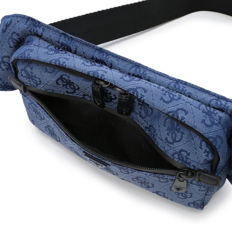 GUESS] VEZZOLA Nylon Squared Bum Bag[品番：GUEW0007573