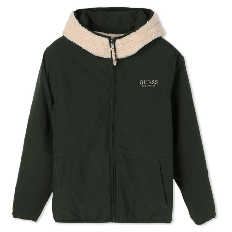 guess windbreaker black