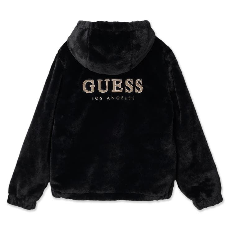 [GUESS] Boa Mini Triangle Logo Jacket