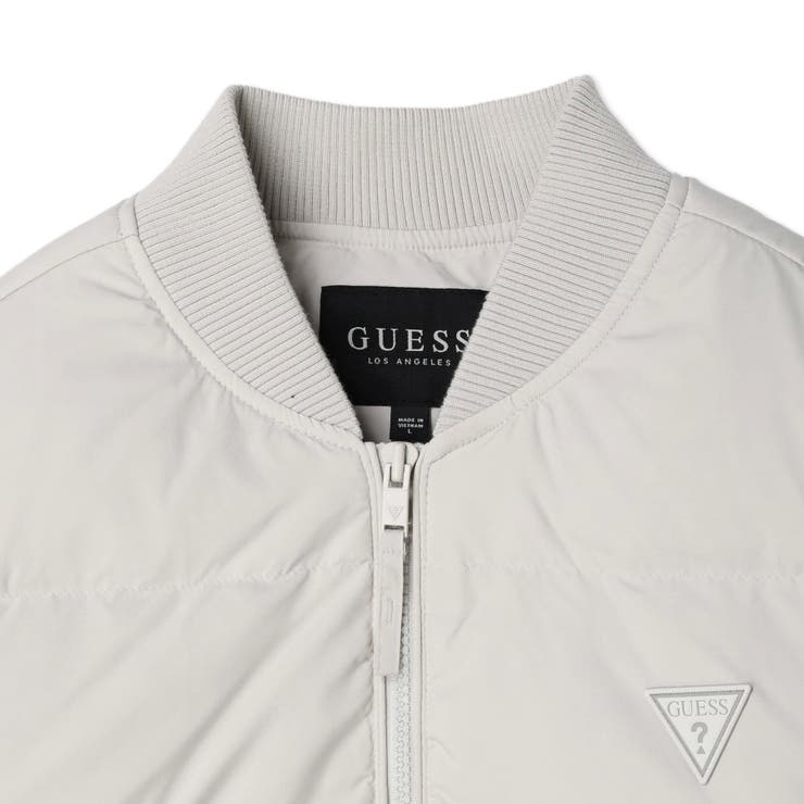 [GUESS] Mini Triangle Logo Down Jacket