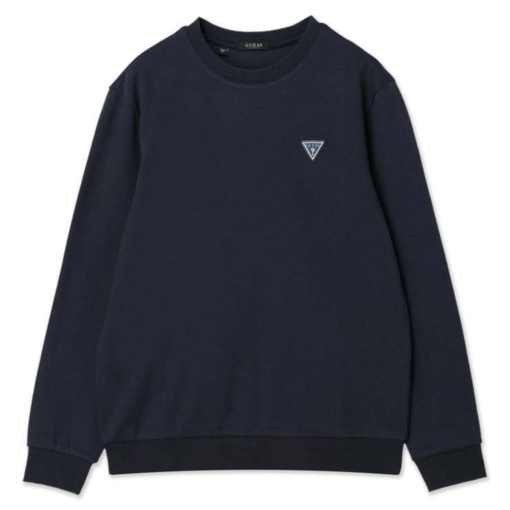 [GUESS] Mini Triangle Logo Sweatshirt