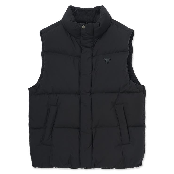 BLK | [GUESS] UNI Down Vest ダウンベスト | GUESS【MEN】