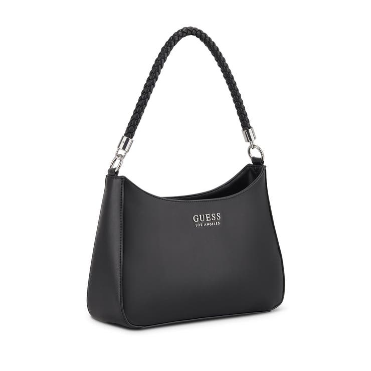 取寄) ゲス レディース トップ ジップ ショルダー バッグ GUESS women