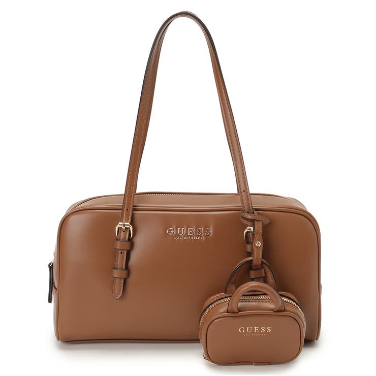 COG | [GUESS] JUSTINA Shoulder Satchel | GUESS【WOMEN】