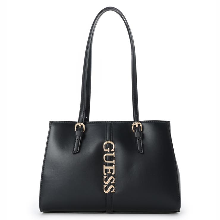 BLA | [GUESS] JERICO Satchel | GUESS【WOMEN】