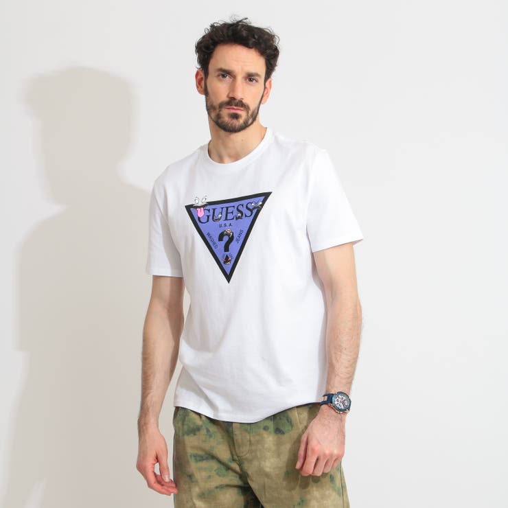 Guess Monster Triangle Logo Tee 品番 Guew Guess Men ゲス のメンズファッション通販 Shoplist ショップリスト