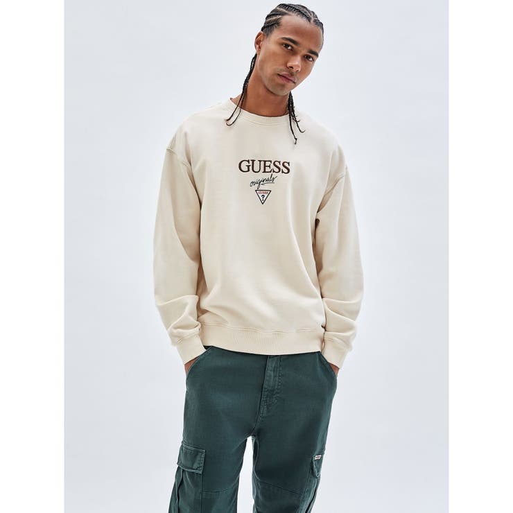 GUESS ORIGINALS スウェット トレーナー ゲス L - スウェット