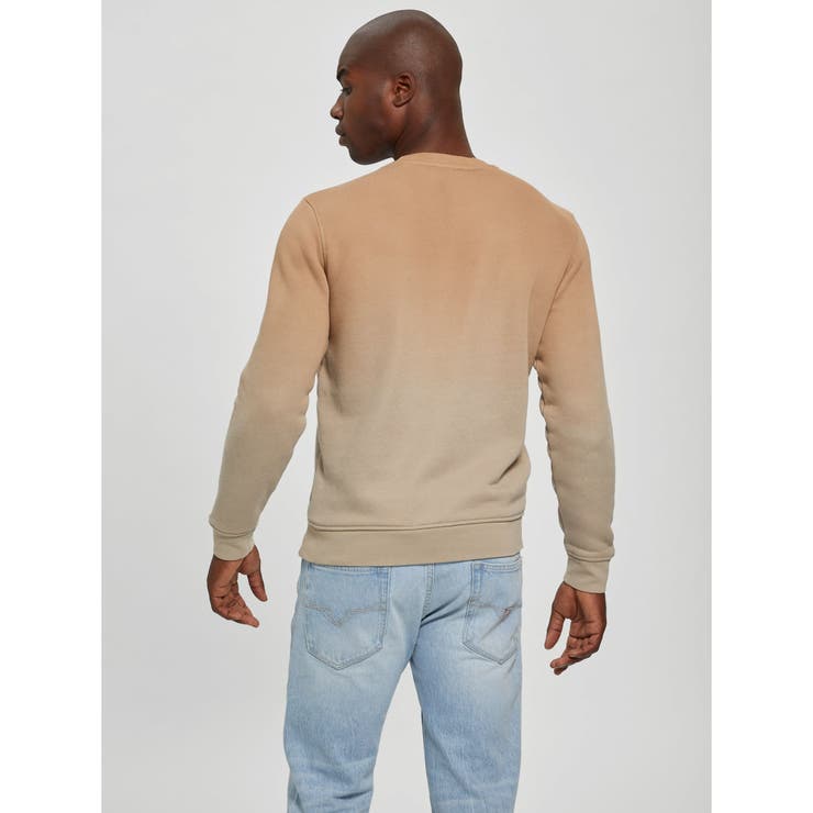 GUESS] Brun Ombre Logo Sweatshirt[品番：GUEW0007768]｜GUESS