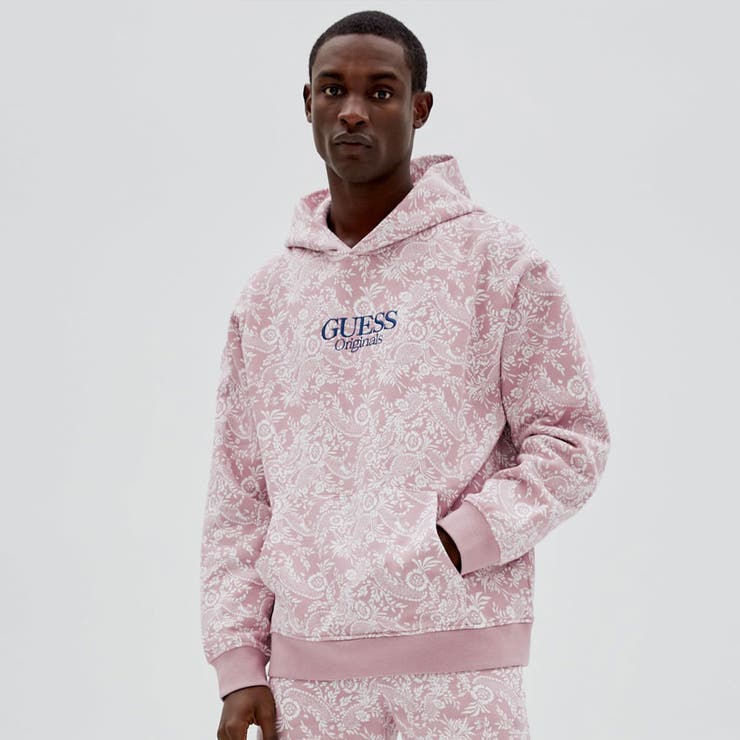 GUESS] GUESS Originals Bandana Hoodie[品番：GUEW0007435]｜GUESS