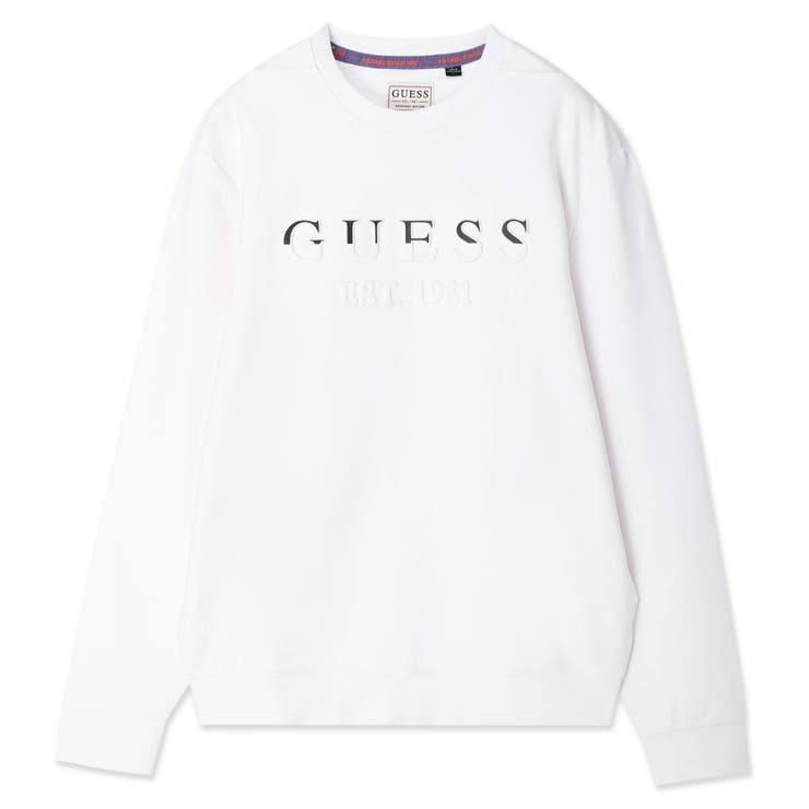 GUESS] Eco Beau Fleece sweatshirt[品番：GUEW0007502]｜GUESS【MEN