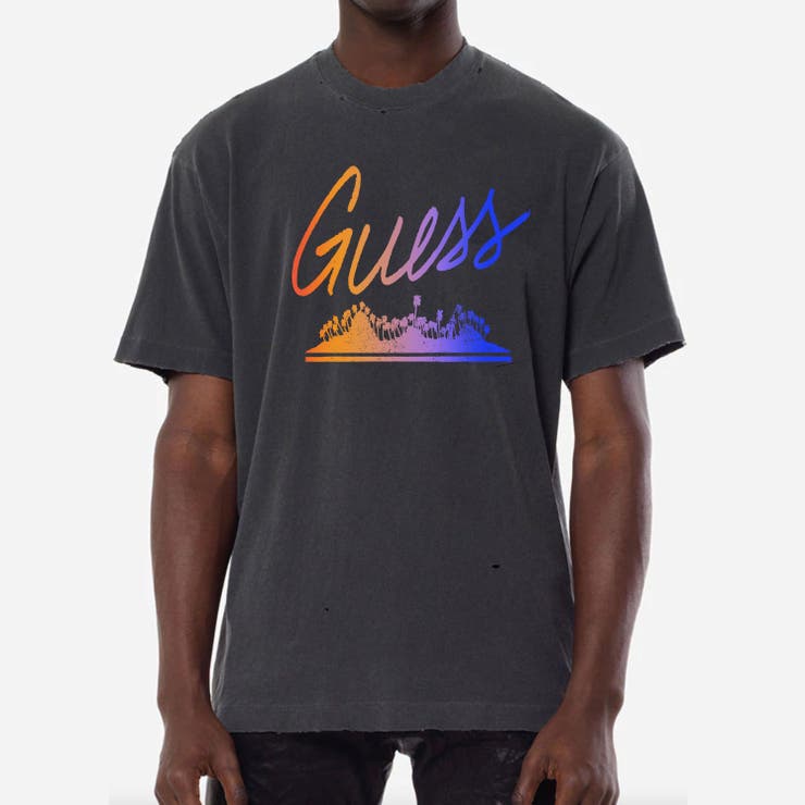 GUESS] Guess Island Logo Tee[品番：GUEW0008467]｜GUESS【MEN