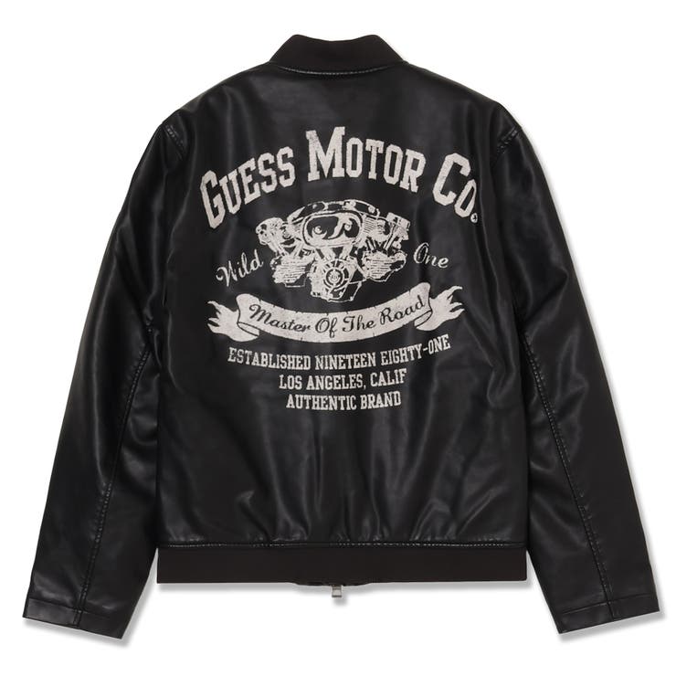 GUESS] Faux Leather Bomber[品番：GUEW0009007]｜GUESS【MEN】（ゲス